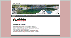 Desktop Screenshot of haidn.at